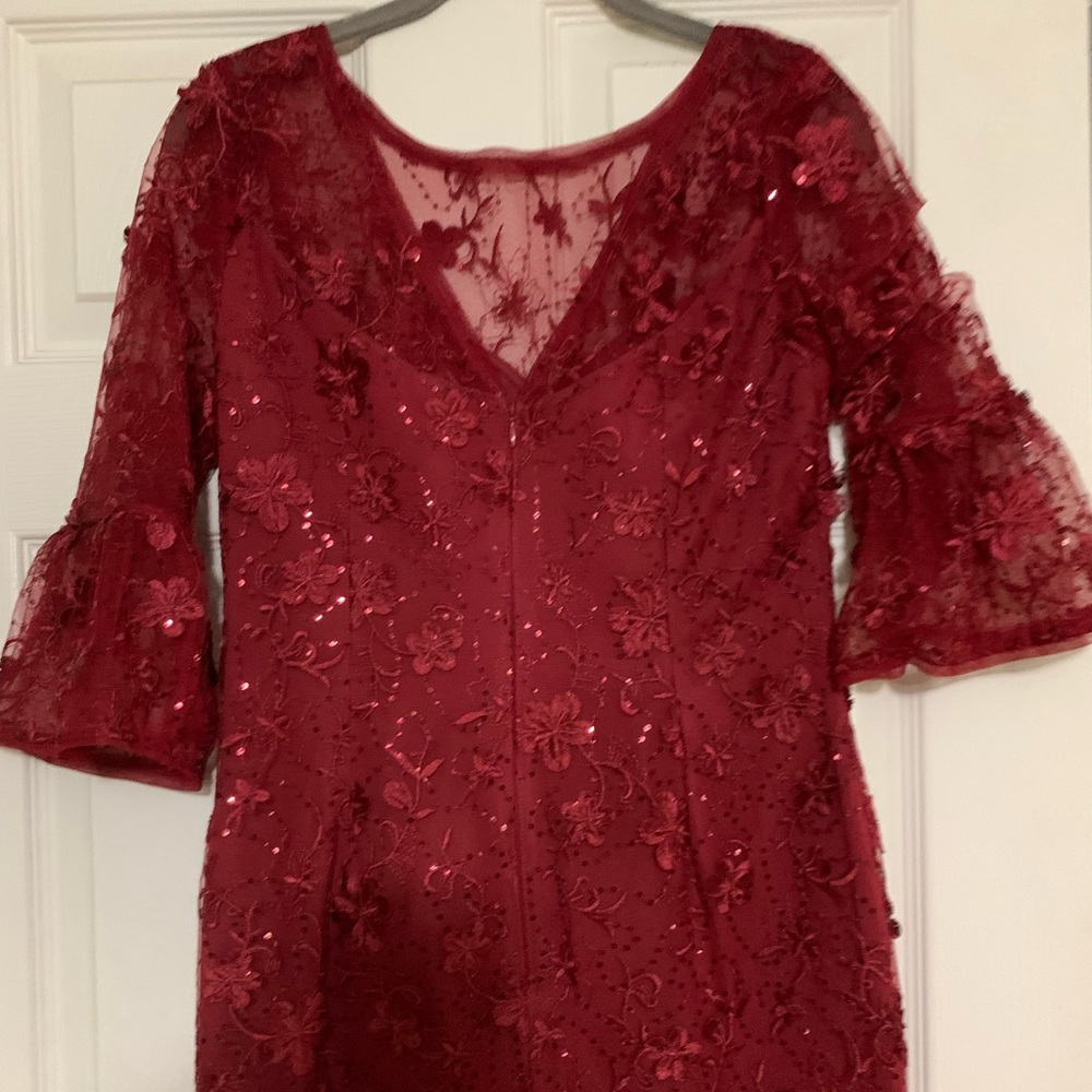 Beautiful Red/Burgundy lace dress ♥️ - Picture 7 of 10